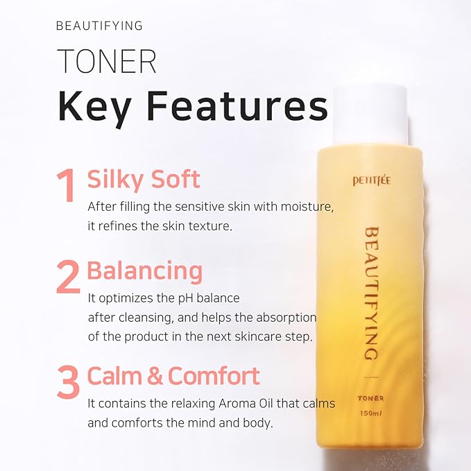 Petitfee Beautifying Toner 5.07 fl. oz. (150ml)