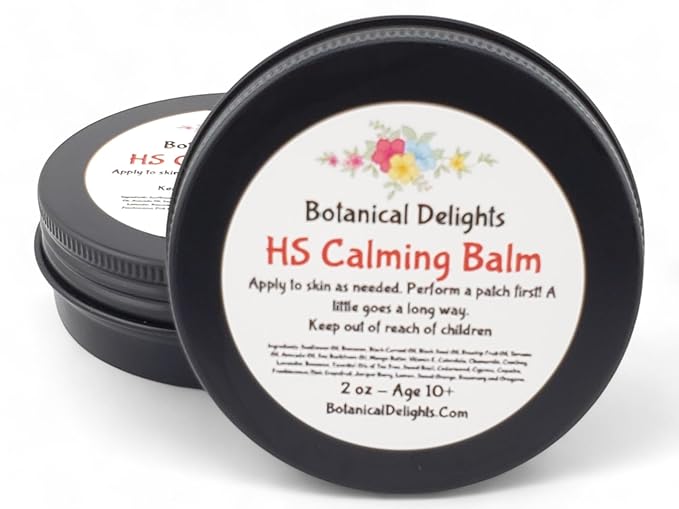 Hidradenitis Suppurativa Cleansing Toner and Calming Balm - Designed specifically to soothe and prevent HS flare-ups - Eases pain and allow the toxins inside to drain and begin skin rejuvenation