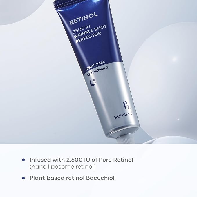 Retinol 2500 IU Wrinkle-Shot Perfector + Retinol 500 IU Toner Bundle