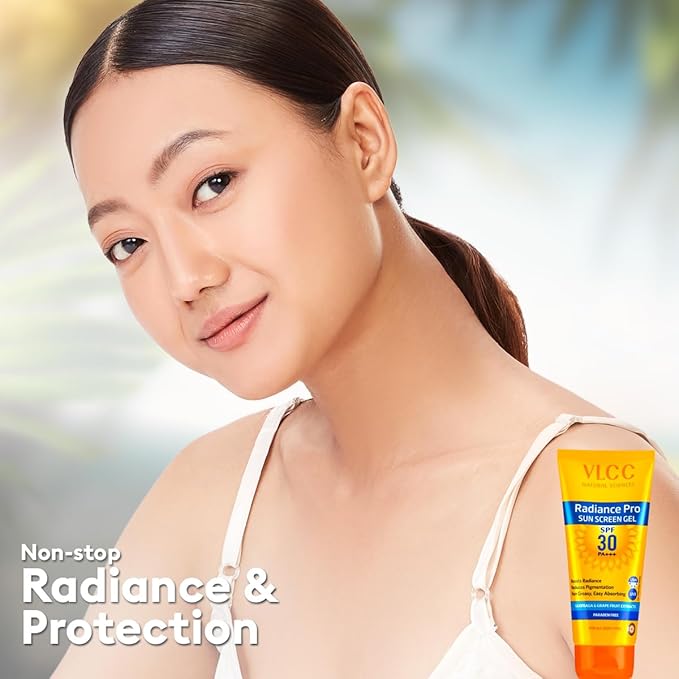VLCC Radiance Pro SPF 30 PA+++ Sun Screen Gel(100gm)