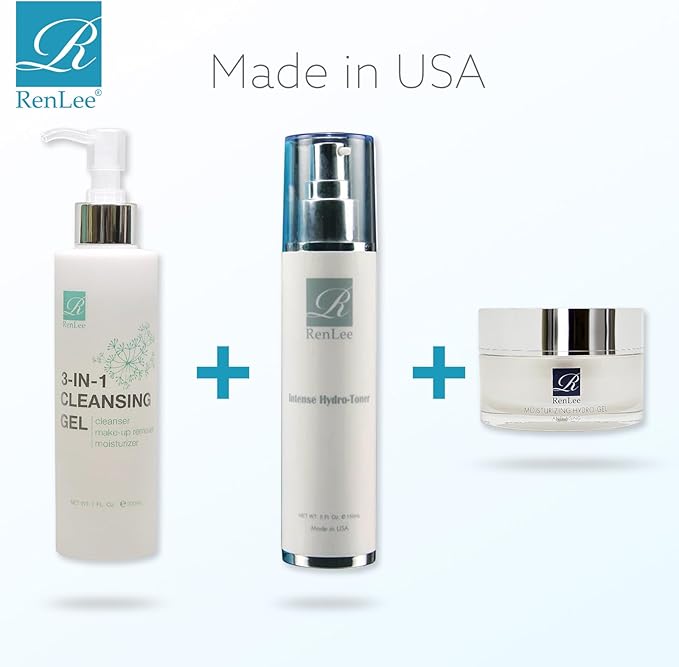RENLEE® Intense Hydro Boost Toner – Alcohol Free Toner+Moisturizer Made in USA with Hyaluronic Acid, Soft and Hydrating for Dry Skin, #1 Toner in Cold Weather. Maintain Your Skin 50% More hydrated.
