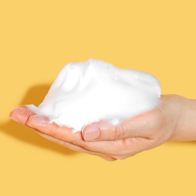 Korean Face Wash Foaming Facial Cleanser - Egg White Pore Clinic - K Beauty Skin Care Clean & Clear wipes Oil Moisturizer - Acne Cleaning Treatment for sensitive oily for Women, men