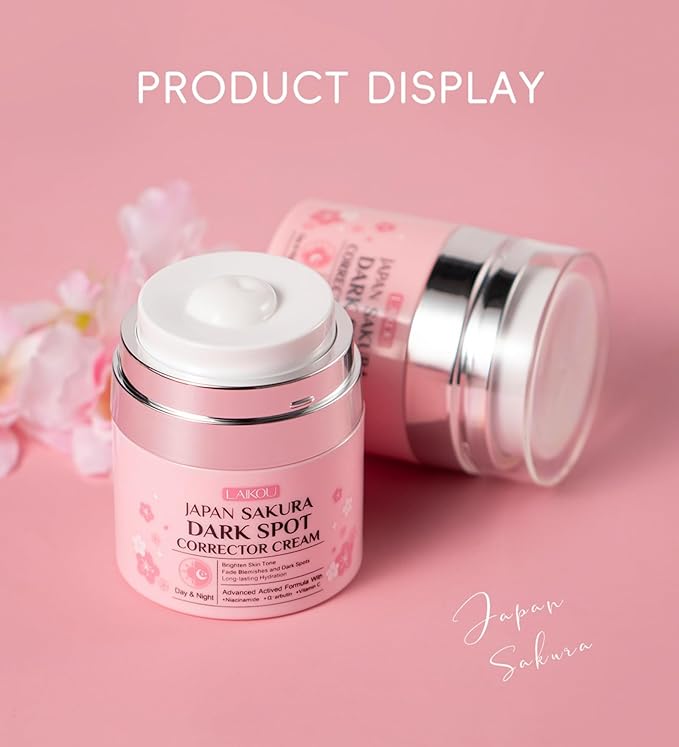 Anti Aging Night Cream for Women - Firming Skin Renewing & Hydrating Face Moisturizer with Firming Effect, JAPAN SAKURA Women Daynight Cream for Face, Korean Formula (50ml)