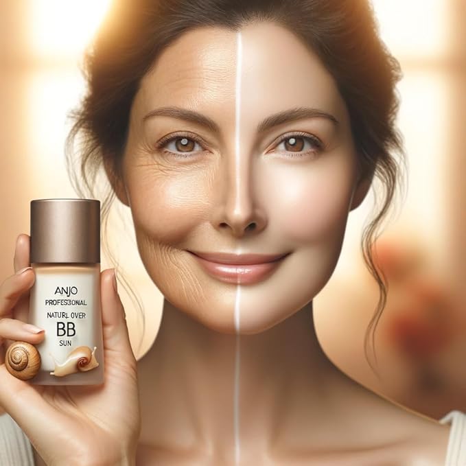 Natural Cover Snail Sun BB Cream SPF 50+PA+++ 50ml X 1EA / Makeup Base/Snail Mucus/Korean Cosmetics