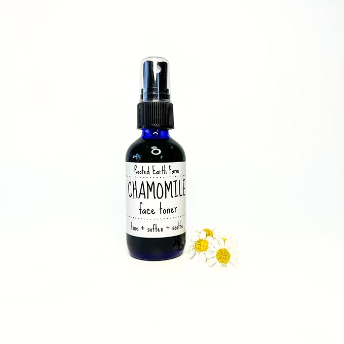 Chamomile Face Toner - 2 fl oz - Daily Herbal Facial Mist - Gentle for Sensitive Skin