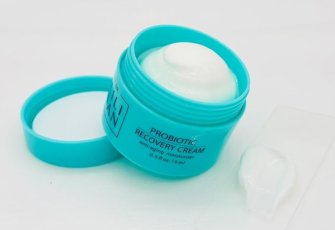 Dr Lili Fan Probiotic Recovery Cream: Vegan Probiotic, Anti-Aging Face Cream for Skin Renewal. Boosts Skin's Collagen and Targets Wrinkles. Prevents Acne. 0.5 fl oz