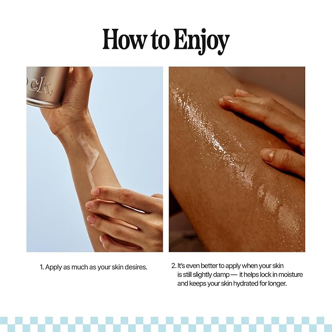 Knock Melt In Body Toner, Unscented Milky Body Moisturizer, Lightweight, Soft and Plump Hydrated Skin, Double Ceramide Moisturization, Barrier Friendly Formula, 10.14 fl oz