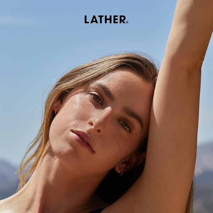 LATHER Ultra Light Face Lotion + Citrus Balancing Toner | Gentle Moisturizer & Facial Toner for Sensitive Skin | Skin Care
