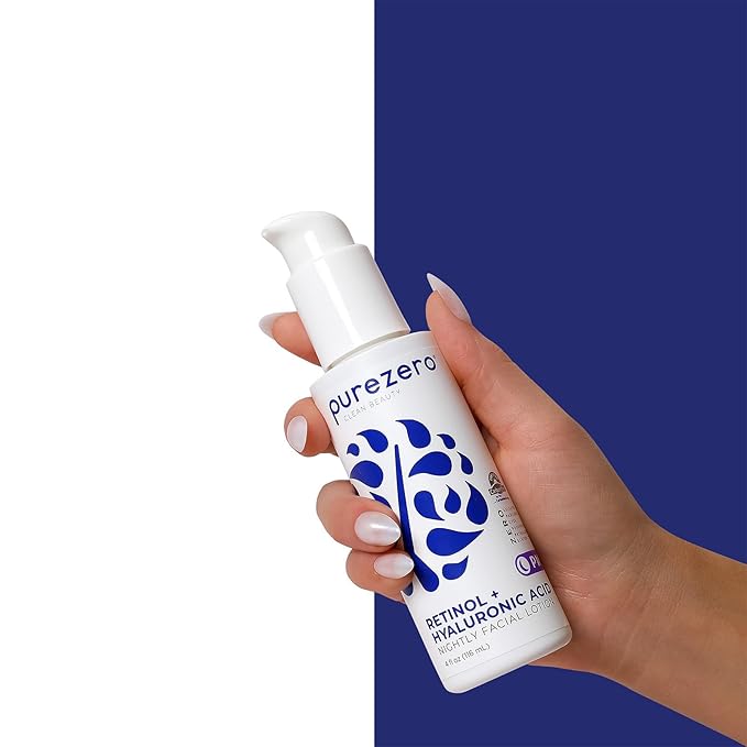 Purezero Moisturizing Night Cream – Hydrating & Anti-Aging Face Moisturizer with Pure Ingredients, Paraben-Free, Vegan, Cruelty-Free, 4 oz