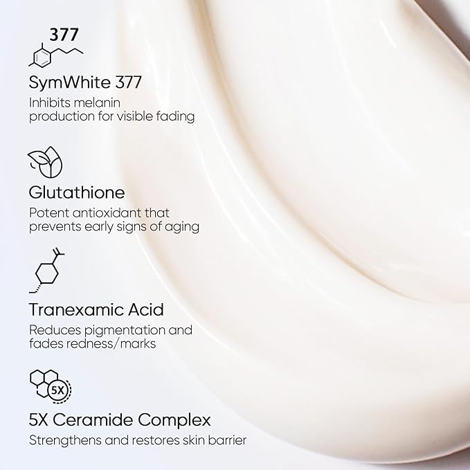 Dark Spot Moisture Cream, Brightening Moisturizer, Fades Dark Spots, Hyperpigmentation, 5X Ceramide Barrier Repair, 24H Hydration, Non-Greasy, 3.53 Fl Oz (Pack of 1)