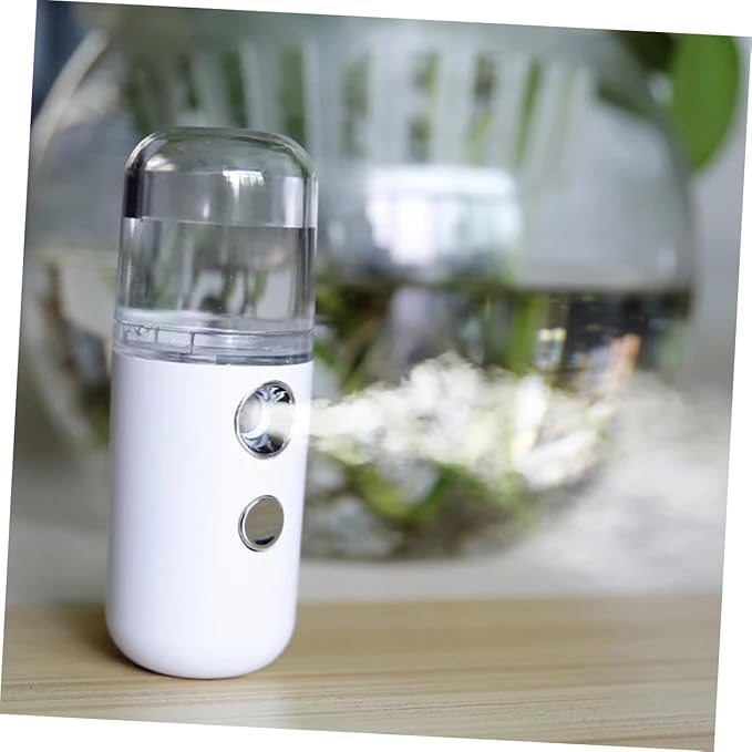 2pcs Nano Spray Humidifier Moisturizer for Skin Mini Portable Facial Toner Sprayer for Dry Skin