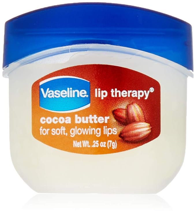 Vaseline Lip Therapy Cocoa Butter, .25 oz (Pack of 9)