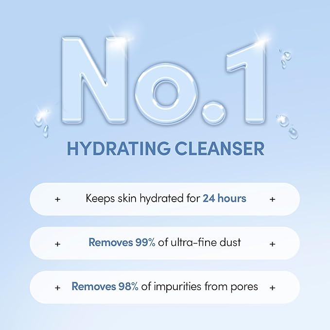 LAGOM Cellup Micro Foam Cleanser, Hydrating Deep Cleansing Face Wash, Korean Makeup Remover, Dense Soft Micro Bubbles, Ultra Fine Dust Removal 4.05 Fl Oz