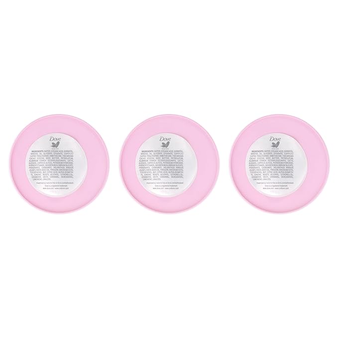 Beauty Cream - Pink by Dove for Women - 2.7 oz Cream (Pack of 3)
