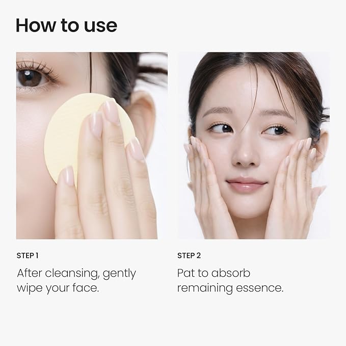 SKINFOOD Banana 3rd Gen PDRN Silky Toner Pads, Instant Hydration Skin Prep for Makeup, Dual Textured Gel & Gauze Exfoliating Cotton Facial Toner Pads, Vitamin A & C Vegan Korean Skincare (60 Counts)