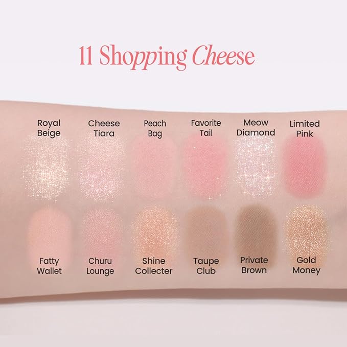 CLIO PRO EYE PALETTE AIR (11 SHOPPING CHEESE)