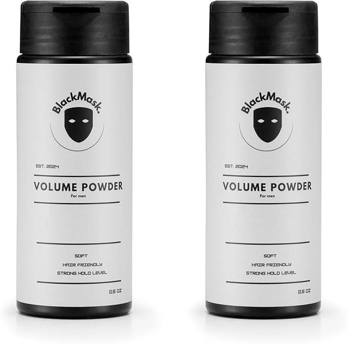 Texture Powder for Men, Easy to Apply - Instantly Adds Texture & Volume, Strong Hold, Hair Powder for Men (Pack of 2)