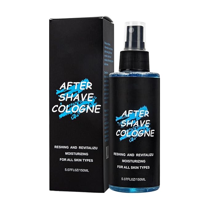 Yeahdor 150ml Men's Post Shave Facial Toner, Calming Spray for Oil Control and Dry Skin Relief Black One Size