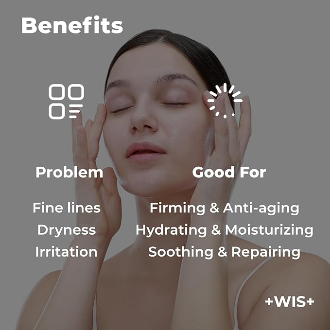 +WIS+ Luxurious Hydrating Collagen Booster Toner with Bosonine and Hyaluronic Acid for Dry, Pores and Uneven Skin to Deep Moisturizing, Pore Minimizing, Soothing and Firming(4 fl.oz/120 ml)