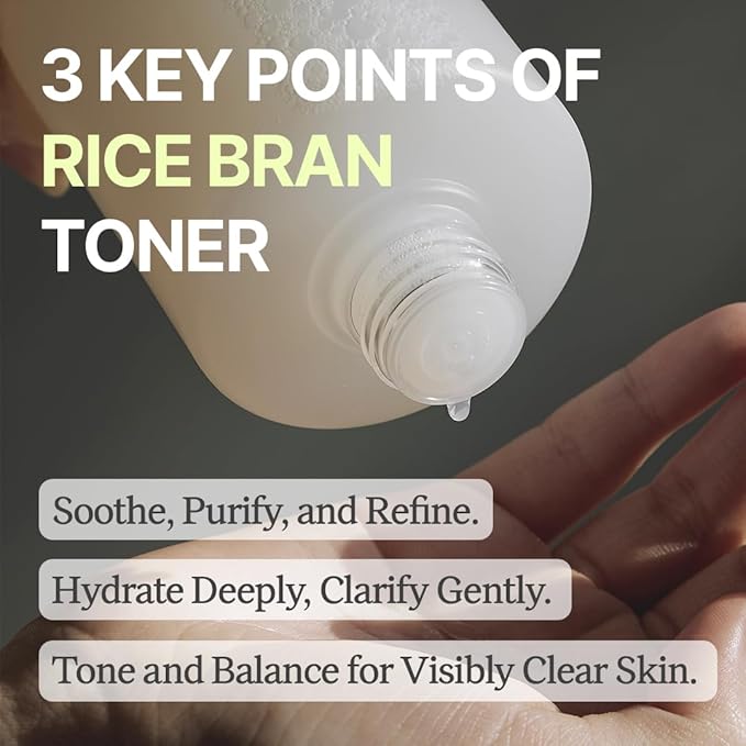 Rice Radiance: Best Essentials | Rice Toner(6.76 Fl oz), Wash-Off Mask, Powder Wash, Moisturizer | Domestically Harvested Ingredients | Product of Korea