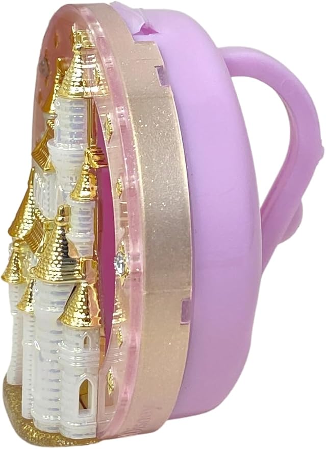 Bath & Body Works Limited Edition Princess Collection Princess Castle Car Fragrance Holder with a Peach Gardenia Sample Soap