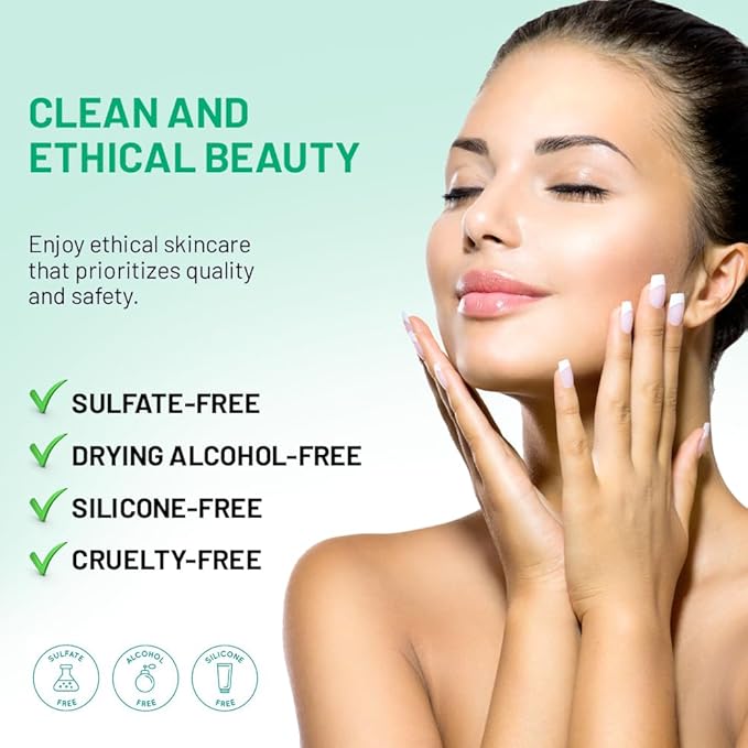 Skin Spa - Face Toner for All Skin Types 8 Oz, Skin Care Daily Facial Toner - Hydrates and Refresh Skin, Non- Alcoholic and Paraben Free Formula