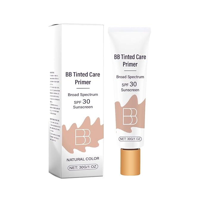 Protective BB Cream Natural Shade - Niacinamide & Vitamin E, UV Protection, Moisturizing, Blemish Concealer for Natural Glow, Lightweight Daily Wear