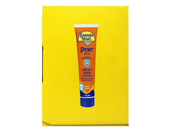 Banana Boat Sport Ultra SPF 30 Sunscreen Lotion, Travel Size Sunscreen, 1oz - 24 Count