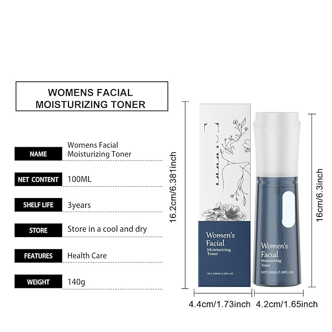Moisturizing Facial Toner - Hydrates, Nourishes, Repairs Fine Lines, Enhances Elasticity, Improves Skin Condition(1PCS)