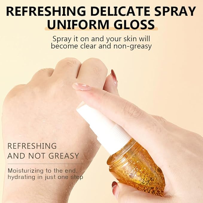 Body Sunscreen Oil Spray SPF 50 - Lightweight, Hydrating, and Glow-Boosting Mist for All Skin Type, 100ml