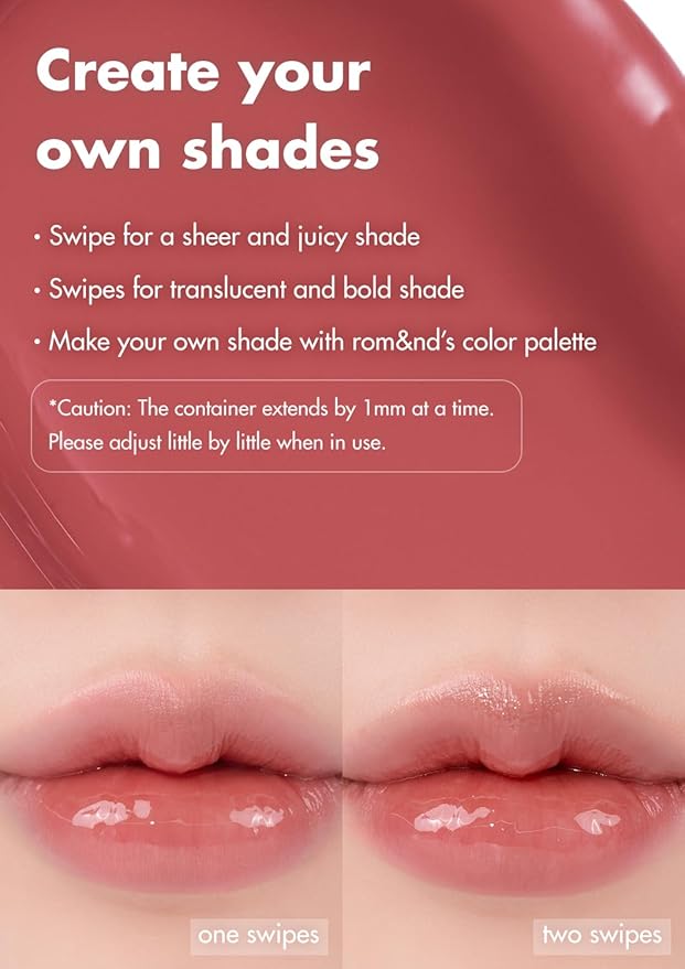 rom&nd GLASTING MELTING BALM #11 Buffy Coral | K-Beauty Hydrating Lip Tint for Glass Skin Lips | Non-Sticky, Plumping Water-Gloss Balm for Natural, Radiant Shine & All-Day Comfort