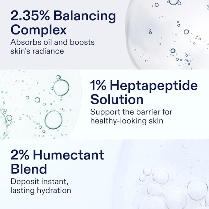 Skinfix Barrier Balancing Water Cream - 1.7 oz - Hyaluronic Acid & Niacinamide Water-Based Moisturizer for Face - Combo + Oily Skin - Acne-Safe, Fragrance Free, Vegan, Cruelty Free
