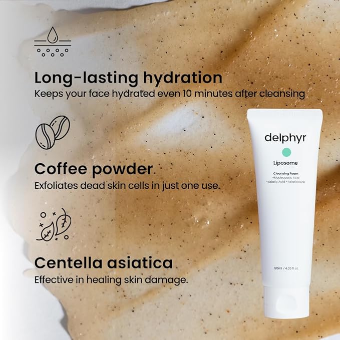 Liposome Complete Skincare Bundle – Bubble Serum, Cleansing Foam & Oil, Calming Serum & Moisturizing Cream – Sensitive Skin 5-Piece Set