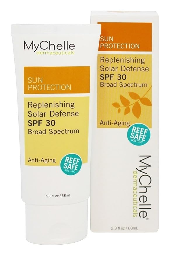 MYCHELLE Unscented Solar Defense SPF 30, 2.3 FZ