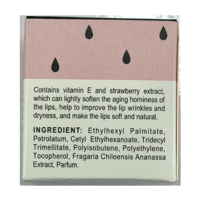 2 PCS Bee Lip Balm Lip Mask Honey Pot,Honey & Strawberry Lip Mask Propolis Moisturizing Lip Balm,Hydrating Prevention Dry & Cracked,Mothers Day Gifts,Teacher Appreciation Gifts,Easter Basket Stuffers