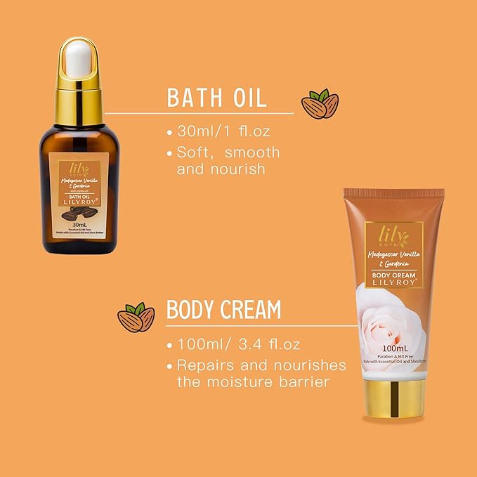 Mothers Day Gifts for Mom - Luxury Honey Almond Bath & Body Gift Set for Women, Spa Gift Basket, Pampering Bath Set with Bath Bomb | Christmas Birthday, Perfect Holiday Gift for All Occasion