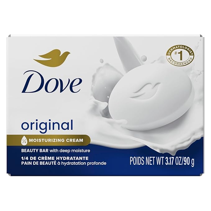 White Moisturizing Cream Beauty Bar Dove 3.75 oz (Pack of 3)