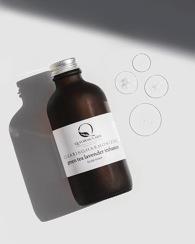 Green Tea Lavender Balancing Infusion Facial Toner, 4 oz. Clearing and Harmonizing