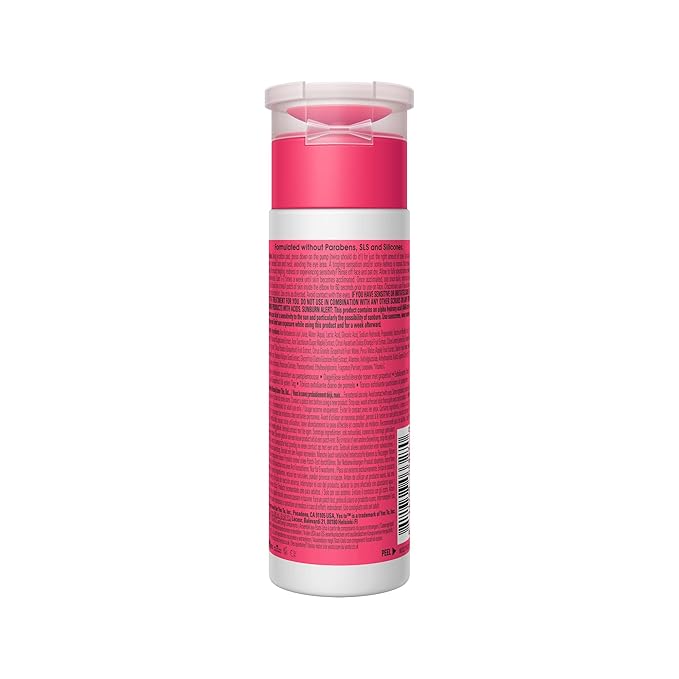 Yes To Grapefruit Daily Exfoliating Toner, Brightening Formula To Retexturize & Brighten Your Skin, With AHAs, BHAs, Vitamin C, & Antioxidants, Natural, Vegan & Cruelty Free, 4 Fl Oz
