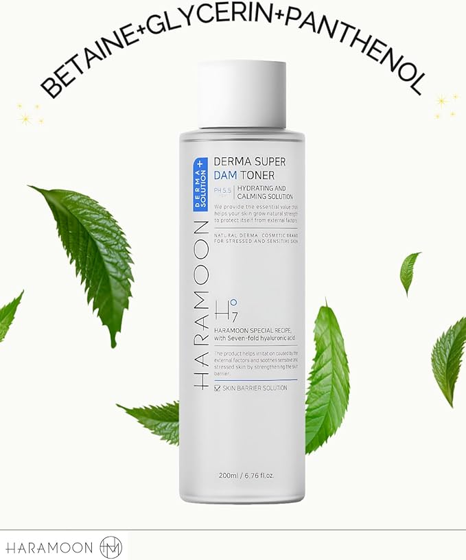 Deep Sea Water Toner | pH Balanced Korean Skincare with 7-Layer Hyaluronic Acid | Vegan Hydrating Calming Toner for Sensitive Skin 200mL
