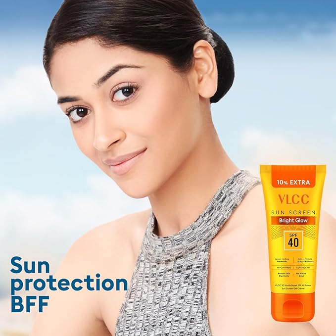 VLCC 3D Youth Boost SPF40 Sun Screen Gel Creme(100gm)