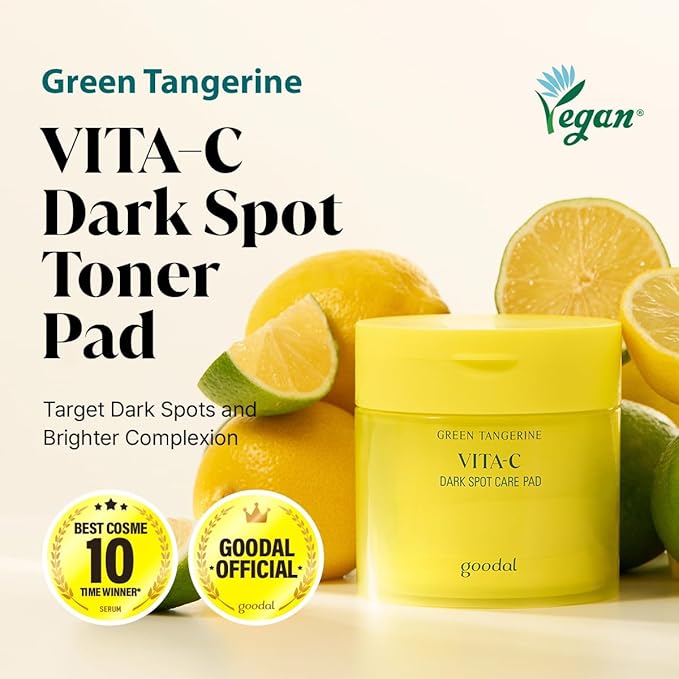 [Bundle] Goodal Green Tangerine Vitamin C Toner Pad & Cream [Advanced Ver.]