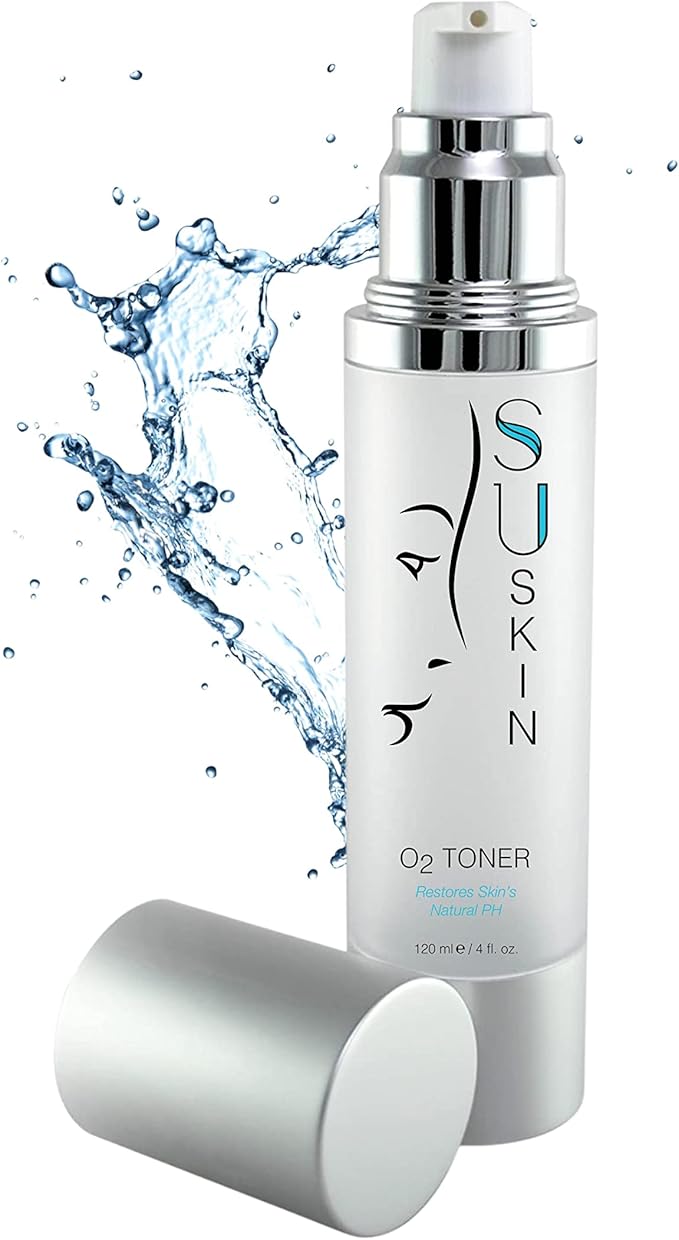 Su-Skin Anti-Aging Hydrating Toner, Alcohol-Free, with Antioxidants to Calm The Skin