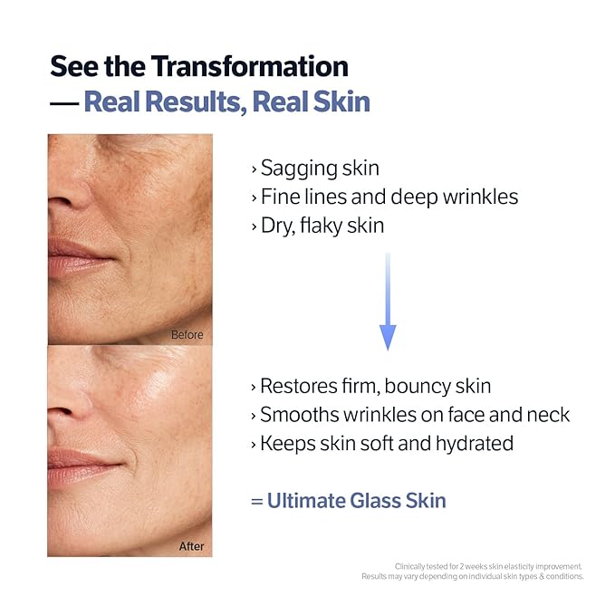 SUNGBOON EDITOR Deep Collagen Retinol Capsule Cream | For Fine Lines and Dry Skin | White Spicules + Collagen + Retinol | Korean Skincare, 1.69 fl.oz | Gifts for Women