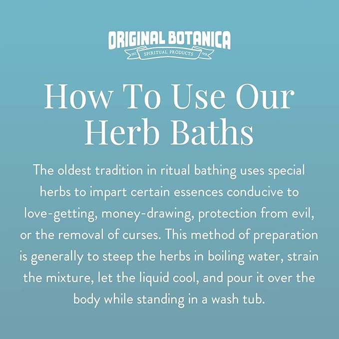 Original Botanica Spell Breaker Rompe Brujeria Herb Bath Spiritual Cleansing Body Wash Ritual Negative Energy Protection Herb Purification Curse Removing Jinx Remover Spell Removal