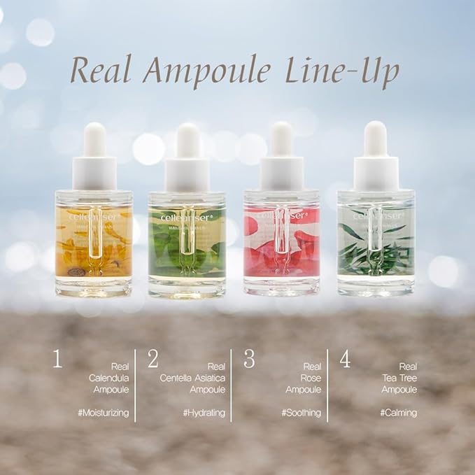 Gentle Hydrating Duo: Rose Toner and Ampoule Set