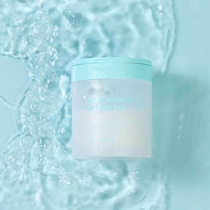Aislor Facial Toner Pads, 1pc Round Collagen-Infused Ampoule Pad, Deep Moisturizing, Mild & Soft, Universal Skin Type Fit Madecassoside Blemish Pad One Size