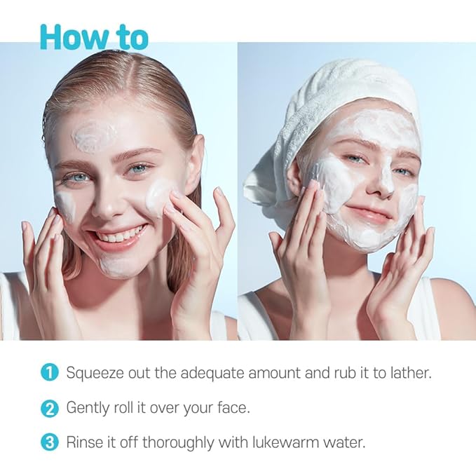 ETUDE Baking Powder Pore Cleansing Foam 1+1 Set, Face Wash for Deep Dead Cells, Micro Sized Baking Powder to Clean Deep Inside Poer, Soft and Creamy Bubble, Korean Skin Care (21.16 Ounce, 300g*2)