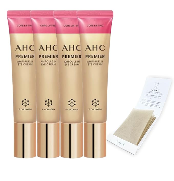 2024 Season12 Premier Ampoule in Core Lifting Eye Cream Eye Cream For Face 40ml X 4ea With ROSANO Oil Control Paper
