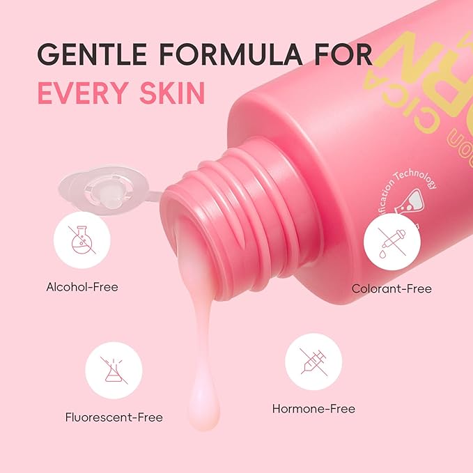 PDRN CICA Milky Toner, 5000ppm Salmon PDRN & Centella Hydrating Toner for Face with Niacinamide & Hyaluronic Acid, Support Skin Barrier & Boost Radiance, Suitable for All Skin Types (Pack of 1)